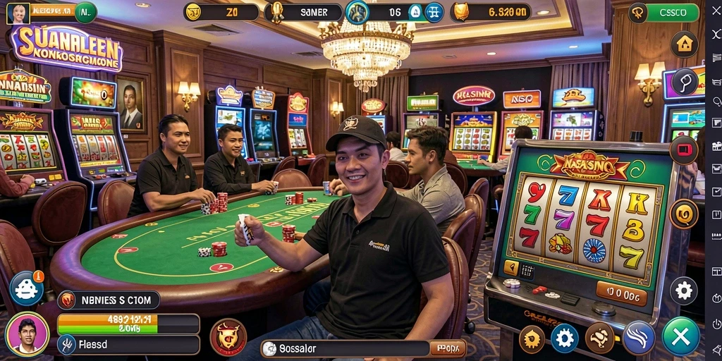 Gameplay seru dengan berbagai pilihan permainan.