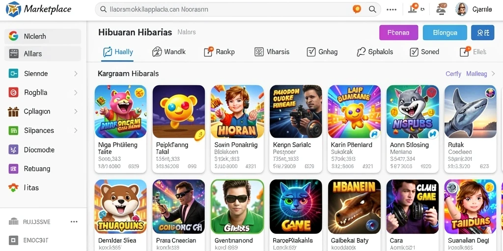 Grafis yang menakjubkan dan berwarna-warni.