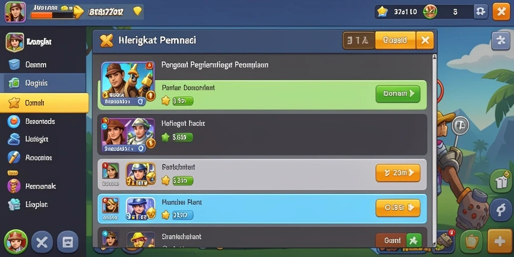 Lihat daftar permainan terbaru dan strategi kemenangan.