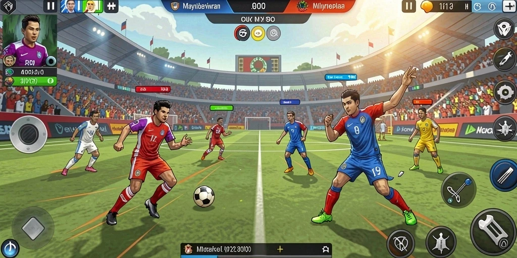 Grafik permainan yang luar biasa dan detail.